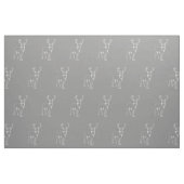 Tissu d'impression de cerfs communs (Fat Quarter)