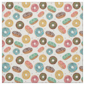 Tissu d'impression de donut coloré (Échantillon)