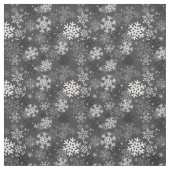 Tissu d'impression de flocon de neige d'amusement, (Échantillon)