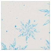 Tissu d'impression de flocons de glace glacé (Fermer)