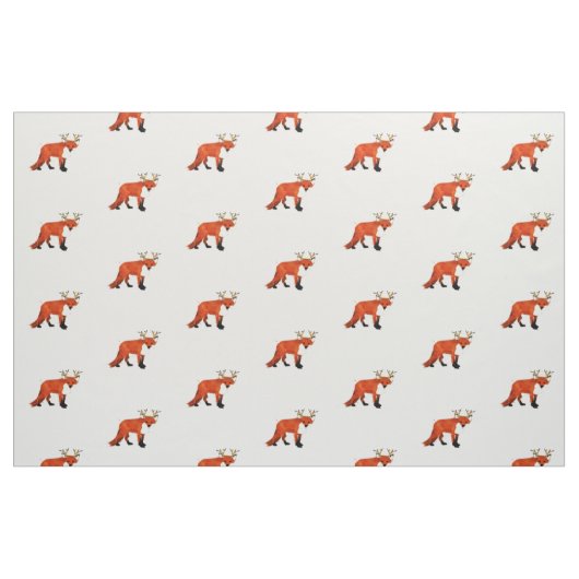 Tissu d'impression de Fox (Fat Quarter)