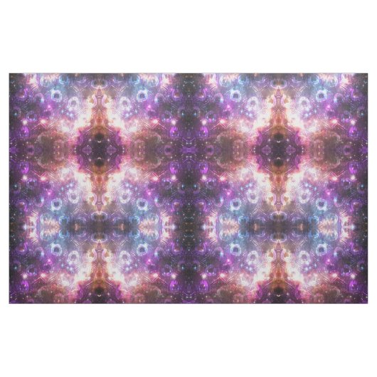 tissu d'impression de galaxie d'espace (Fat Quarter)