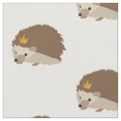 Tissu d'impression de hérisson (Fermer)