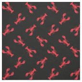 Tissu d'impression de homard (Échantillon)