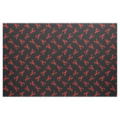 Tissu d'impression de homard (Fat Quarter)