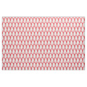 Tissu d'impression de homard blanc (Yard)