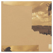 Tissu d'impression de Jack de pompe à huile de (Fermer)