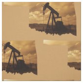 Tissu d'impression de Jack de pompe à huile de (Échantillon)