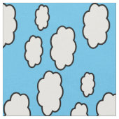 Tissu d'impression de nuage (Fermer)