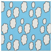 Tissu d'impression de nuage (Échantillon)