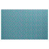 Tissu d'impression de sirène rose et turquoise Tur (Yard)