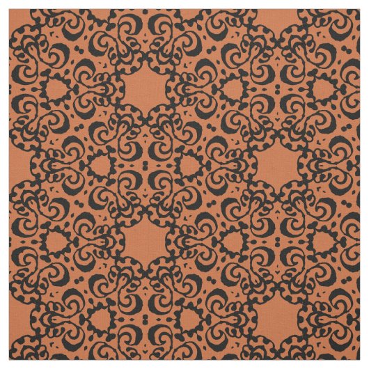 Tissu d'impression de style bohème personnalisé (Échantillon)