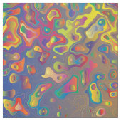 Tissu d'impression d'eau de prisme arc-en-ciel (Échantillon)