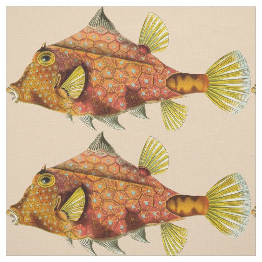 tissu d'impression d'enveloppes de poisson (Échantillon)