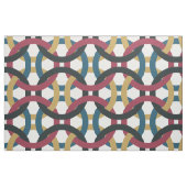 Tissu d'impression des noeuds de cercle rétroactif (Fat Quarter)