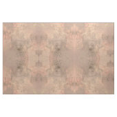 Tissu d'impression en marbre rose or (Yard)