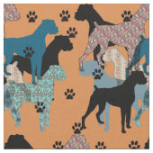 Tissu d'impression Floral Boxer (Fermer)