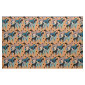 Tissu d'impression Floral Boxer (Fat Quarter)