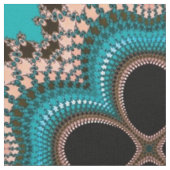 Tissu d'impression géométrique de style marocain (Fermer)