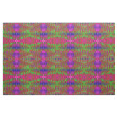 Tissu d'impression géométrique néon psychédélique (Yard)