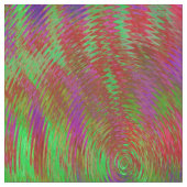 Tissu d'impression géométrique néon psychédélique (Fermer)