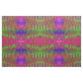 Tissu d'impression géométrique néon psychédélique (Fat Quarter)
