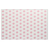 Tissu d'impression simple Pinkish Red Lip par le t (Fat Quarter)
