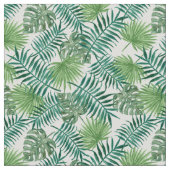 Tissu d'impression Tropical Feuille Palm (Détail)