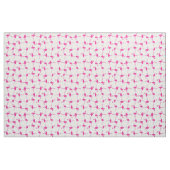 Tissu d'impression Tropical Flamant rose rose (Yard)