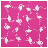 Tissu d'impression Tropical Flamant rose rose (Échantillon)