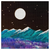 Tissu d'incendie de Pleine lune (Fermer)