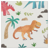 Tissu Dinos Peints (Fermer)