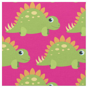 Tissu Dinosaure Cute Enfants Stegosaurus Carton