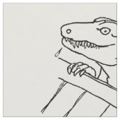 Tissu Dinosaure de quartier convivial (Fermer)