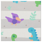 Tissu Dinosaure pour enfants (Fermer)