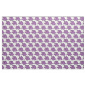 Tissu Dinosaure pourpre mignon de bande dessinée (Yard)