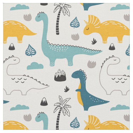 Tissu Dinosaures (Fermer)