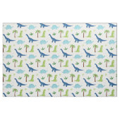 Tissu Dinosaures avec T-Rex, Brachiosaurus, Stegosaurus (Fat Quarter)