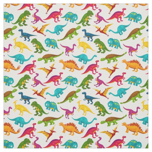 Tissu Dinosaures Design Fabric (Échantillon)
