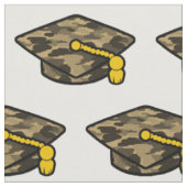 Tissu Diplôme de Cap Khaki Camo (Fermer)