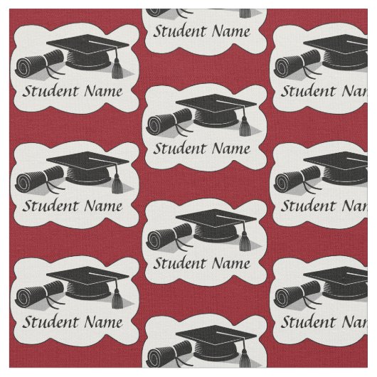 Tissu Diplôme et diplôme (Fermer)