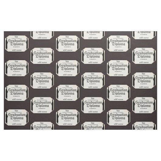 Tissu Diplômés Étudiants Debout Haut Diplôme (Yard)