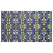 Tissu d'iris à feuilles vertes (Fat Quarter)