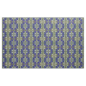 Tissu d'iris à feuilles vertes (Yard)