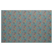 Tissu Discomedusae d'Ernst Haeckel (Fat Quarter)