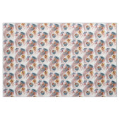 Tissu Discomedusae d'Ernst Haeckel (Fat Quarter)
