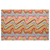 Tissu discothèque à ondes rétro (Fat Quarter)