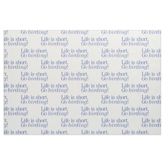 Tissu Disparaissent Birding ! (Fat Quarter)