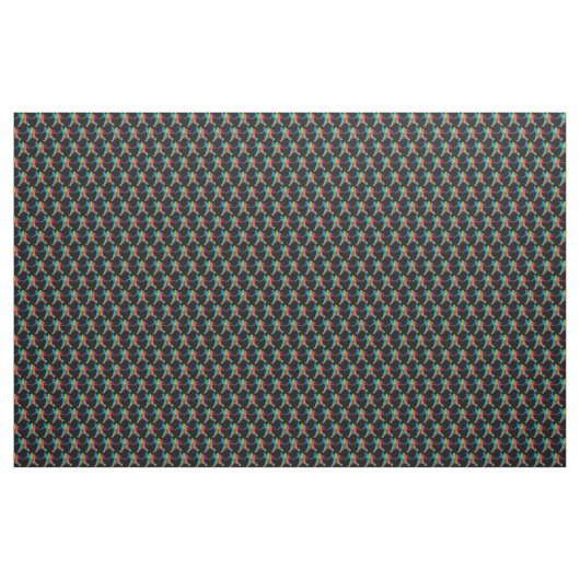 Tissu Disque Golf Sequence 2 Black Fabric (Yard)