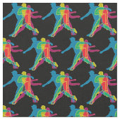 Tissu Disque Golf Sequence 2 Black Fabric (Fermer)